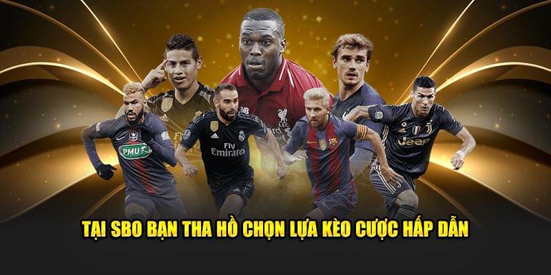 Tại SBO bạn tha hồ chọn lựa kèo cược hấp dẫn